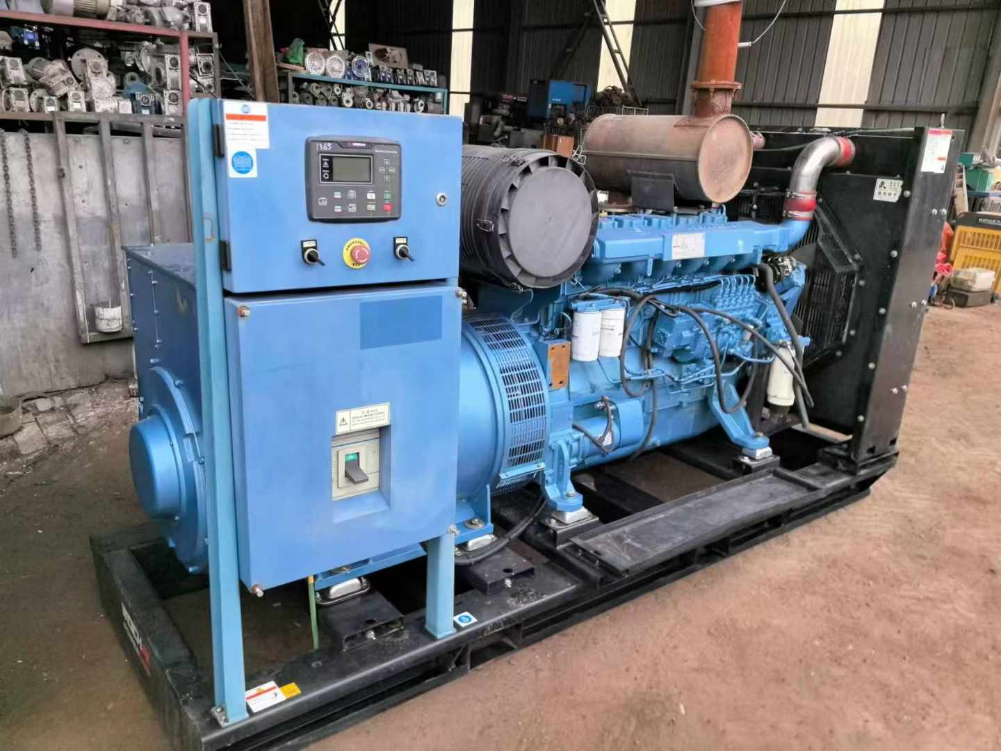 渭滨500kW 柴油发电机组可带动设备功率的计算公式是什么？