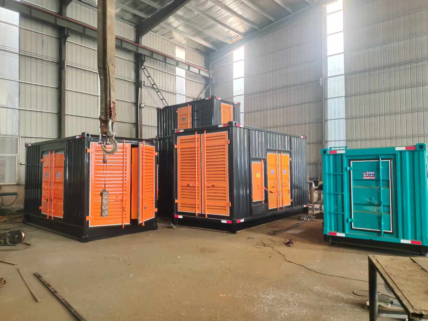 渭滨500kw柴油发电机组可以带动多少功率设备？